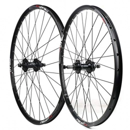 Xiami Mountain Bike Wheel Xiami Mountain Bike Wheel Set Spinning Flywheel 26" 20" Disc Brake Wheel Set 32 Hole Bolt On Bicycle Wheel Aluminum Alloy Wheel (Front Wheel + Rear Wheel) Bicycle Parts And Accessories (Size : 26")