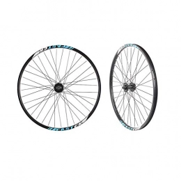 XIAOFEI Mountain Bike Wheel XIAOFEI 27.5 Inch Mountain Bike Wheel Set, Aluminum Alloy Disc Brake Wheels Front And Rear Wheels 27.5x1.95 Wheels A Set Of Front And Rear Wheels (Including Tires), Blue