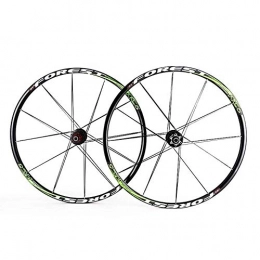 XIAOL Spares XIAOL Bicycle Front Wheel 26 27.5 Inch MTB Bike Disc Wheelset Double Wall MTB Rim 24 / 24H QR Compatible 7 8 9 10 11 Speed, 27.5inch