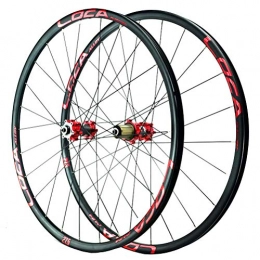 XWSM Spares XWSM 26" 27.5" 29" MTB Bike Wheelset Disc Brake Cycling Wheels 8-12 Speed Cassette Sealed Bearing Hub Quick Release 24H Ultra Light 1850g Double Wall Alloy Rim (Color : A, Size : 29in)
