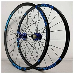XYSQWZ Spares XYSQWZ 26 Inch 27.5 Er MTB Bike Cycles Wheelset, Double Wall Disc Brake Quick Release 32 Hole 8 9 10 11 Speed Compaible Cassette