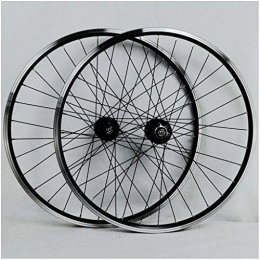 XYSQWZ Spares XYSQWZ V-Brake Bike Wheelset 26 Inch, Double Wall Aluminum Alloy MTB Cycling Rim Disc Brake Hybrid / Freewheel 7 8 9 10 Speed Disc