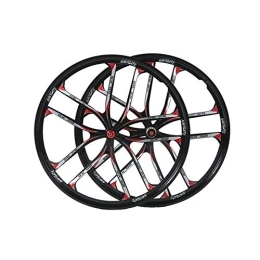 YGB Spares YGB 26 Inch MTB Bike Cycling Wheels, Magnesium Alloy Double Wall Quick Release Disc Brake Hybrid / Mountain Disc 8 9 10 11 Speed Cycling