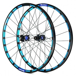 YHSFC Spares YHSFC 27.5" Bicycle Wheel Set Aluminum Alloy Ring Straight Pull Type Palin Disc Brake Mountain Bike Wheels, A