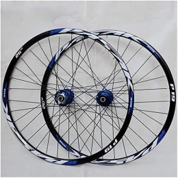 YSHUAI Spares YSHUAI Bicycle Wheelset Bike Wheelset Bicycle Wheel (Front + Rear) Mountain Bike Wheelset Double Walled Made of Aluminum Alloy with Quick-Change Disc Brake 32H 7-11 Speed Cassette, C, 26inch