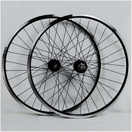 YSHUAI Spares YSHUAI V-brake bicycle wheel 26 inches, double-walled aluminum alloy MTB wheel rim disc brake Hybrid / freewheel 7 8 9 10 Disc Speed