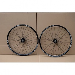 YUDIZWS Mountain Bike Wheel YUDIZWS Mountain Bike Wheelset 26" / 27.5" / 29" Aluminium Alloy Rim Disc Brake Mtb Bicycle Wheel Siutable For 8 9 10 11 Speed Quick Release (Color : Black, Size : 29inch)
