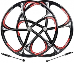 ZAHOYAN Spares ZAHOYAN Cycling Wheels 26, Double Wall MTB Rim Quick Release V-Brake Hybrid / Mountain Bike Hole Disc 7 8 9 10 Speed
