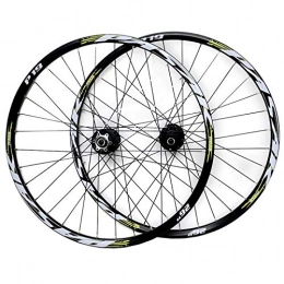 ZCXBHD Mountain Bike Wheel ZCXBHD 26 27.5 29in MTB Wheelset Disc Brake Mountain Bike Front And Rear Wheel Sealed Bearing Conical Hub 7 8 9 10 11 Speed Quick Release (Color : Green, Size : 29in)