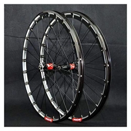 ZCXBHD Mountain Bike Wheel ZCXBHD 26 / 27.5inch mtb Wheelset Quick Release Mountain Bike Front + Rear Wheel Disc Brake Double Wall 7 / 8 / 9 / 10 / 11 / 12 Speed 24 Holes (Color : C, Size : 26in)