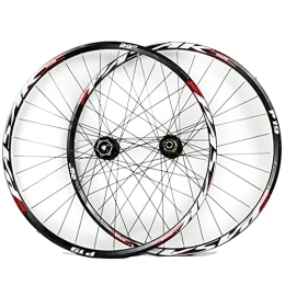 ZCXBHD Mountain Bike Wheel ZCXBHD 26 Inch 27.5" 29 Er MTB Bike Wheelset Aluminum Alloy Disc Brake Mountain Cycling Wheels Thru Axle for 7 / 8 / 9 / 10 / 11 Speed (Color : E, Size : 27.5IN)