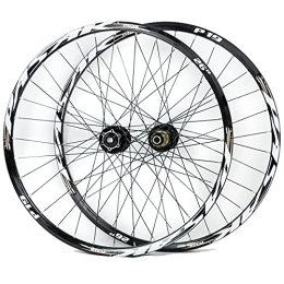 ZCXBHD Spares ZCXBHD 26 Inch 27.5" 29 Er MTB Bike Wheelset Aluminum Alloy Disc Brake Mountain Cycling Wheels Thru Axle for 7 / 8 / 9 / 10 / 11 Speed (Color : F, Size : 29IN)
