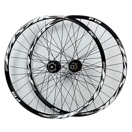 ZECHAO Spares ZECHAO 26" / 27.5" / 29" Inch Mountain Bike Wheelset, 32H Double Layer Alloy Rim Disc Brake Freewheel Bicycle Wheel 7-11 Speed Wheelset (Size : 27.5inch)