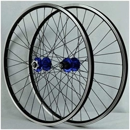 ZECHAO Mountain Bike Wheel ZECHAO 26 / 27.5 / 29Inch Bicycle Cycling Rim Mountain Bike Wheel 32H Disc / Rim Brake 7-11Speed QR Hubs Sealed Bearing Wheelset Wheelset (Size : 27.5inch)