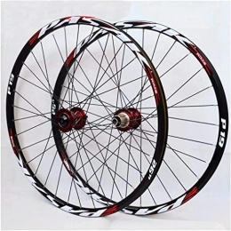 ZECHAO Spares ZECHAO 26 27.5 29Inch MTB Bicycle Wheelset, Alloy Rim Disc Brake 7-11speed Cassette Hubs Sealed Bearing QR for Mountain Bike Wheel Wheelset (Color : D, Size : 27.5inch)