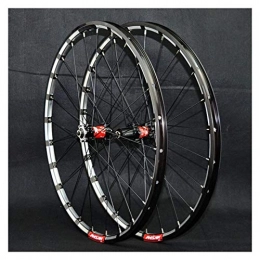 ZFF Spares ZFF 26 27.5inch MTB Front And Rear Wheel Disc Brake Mountain Bike Wheelset Quick Release Double Wall 7 8 9 10 11 12 Speed 24 Holes (Color : C, Size : 27.5in)