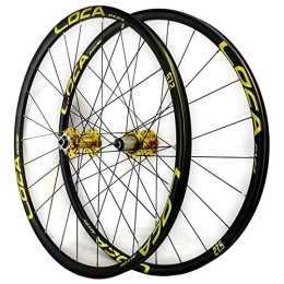 ZFF Spares ZFF Mountain Bike Wheelset 26 / 27.5 / 29in Sealed Bearing Disc Brake Mtb Front + Rear Wheel 7 / 8 / 9 / 10 / 11 / 12 Speed Cassette QR (Color : D, Size : 29in)