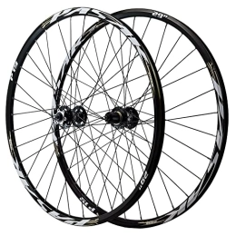ZFF Spares ZFF Mountain Bike Wheelset 26 27.5 29inch MTB Wheel Front & Rear Wheel Double-walled Aluminum Alloy Rim Quick Release Disc Brake 32H 7 8 9 10 11 12 Speed 2016g (Color : Gray, Size : 27.5")