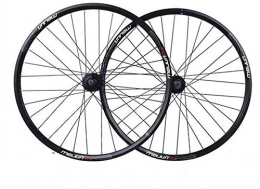 ZHTY Spares ZHTY Bike Wheelset 26 Inch, Mountain Bike Disc Brake Wheelset Quick Release Sealed Bearing Black 32 Hole 7 / 8 / 9 / 10 Speed Bike Front and Rear Wheels