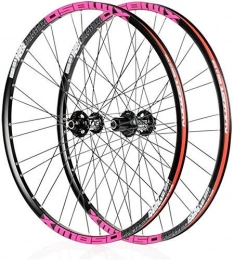 ZHTY Mountain Bike Wheel ZHTY cycling wheels, 26" / 27.5" bicycle wheelset disc brake Quick release mountain bike wheelset aluminum alloy rims 32H for Shimano or Sram 8 9 10 11 Ges