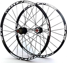 ZHTY Spares ZHTY Wheelset 26 27.5 29er Mountain Bike Wheels Front And Rear Bicycle Double Wall Alloy Rim 7 Palin Bearing Disc Brake QR 1790g 7-11 Speed Card Type Hubs 24H Bike Front and Rear Wheels