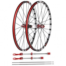 ZLYY Spares ZLYY Mountain Bike Wheelset, Wheel Set Bicycle, Wall Double Alloy Disc Brake Rim Hub for 26 / 27.5 Inch Widths From 1.75" To 2.125" Tires, 7 / 8 / 9 / 10 / 11 Speed, 27.5inch, 27.5inch