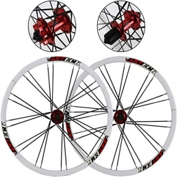 ZLYY Mountain Bike Wheel ZLYY MTB Bicycle Wheelset, 26 Inch Bike Wheels Double-Walled Ultralight Aluminum Alloy Disc Brake Quick Release Mountain Bike Rear Wheel Front Wheel 7 8 9 10 Speed 24H, B, B