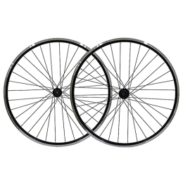 zmigrapddn Mountain Bike Wheel zmigrapddn 26 Inch Bike Wheelset, V-Brake Double Wall Aluminum Alloy MTB Rim Discbrake Quick Release 32 Hole 7 8 9 10 Speed Disc