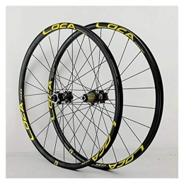 ZNND Mountain Bike Wheel ZNND 26" / 27.5" / 29 Inch 700C Matte Mountain Bike Wheelset Aluminum Alloy The Classic 6 Pawl Barrel Shaft With Straight Pull Hub 24 Holes 12 Speed Freewheel (Color : B)