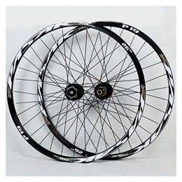 ZNND Mountain Bike Wheel ZNND 26" / 27.5" / 29" Inch Mountain Bike Wheelset Double Layer Alloy Rim Sealed Bearing Disc Brake Quick Release Freewheel Bicycle Wheel 7-11 Speed 32H (Color : D, Size : 27.5in)