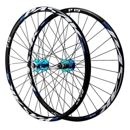 ZNND Spares ZNND 26 / 27.5 / 29" MTB Mountain Bike Front Rear Wheels Bicycle Wheelset Aluminum Alloy 32H Disc Brake Quick Release Rim Fit 7-11 Speed Cassette (Color : A, Size : 26inch)