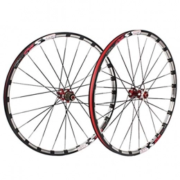 ZNND Spares ZNND 26" / 27.5" Inch Mountain Bike Wheelset Disc Rim Brake Double Wall Quick Release Front 2 Rear 5 Palin With Straight Pull Hub 24 Holes 8 9 10 Speed (Color : C, Size : 27.5in)