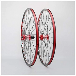 ZNND Mountain Bike Wheel ZNND 26 / 27.5inch Mountain Bike Wheels, Double Wall MTB Rim Quick Release Disc Rim Brake 11 Speed Sealed Bearings Hub (Size : 26inch)