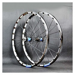 ZNND Spares ZNND 26 Inch Mountain Bike Wheelset Disc Brake 7-12 Speed 4 Palin Bearing Hub Quick Release With Straight Pull Hub 24 Holes (Color : F)