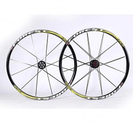 ZNND Spares ZNND 26inch Bicycle Wheelset, Double Wall MTB Rim Quick Release Disc Brake Hybrid / Mountain Bike Hole Disc 7 8 9 10 Speed (Color : B, Size : 26inch)