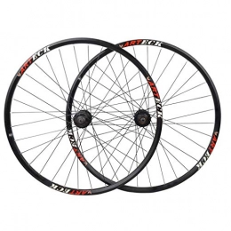 ZNND Spares ZNND 27.5" 29" Mountain MTB Bike Wheel Set Disc Brake Bicycle Double Wall Alloy Rim Quick Release 7 8 9 10 Speed Freewheel 32H (Size : 27.5in)