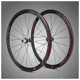 ZNND Mountain Bike Wheel ZNND 27.5" Mountain Bike Wheels, 700C Double Wall MTB Rim Sealed Bearings Hub Quick Release 8 / 9 / 10 / 11 Speed (color : A, Size : 26 inch)