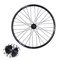 ZNND Mountain Bike Wheel ZNND Bicycle Front Wheel, Aluminum Alloy Double Wall V Brake and Disc Brake Dual Purpose Single Front Wheel of Mountain Bike (Size : 26in)