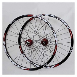 ZNND Mountain Bike Wheel ZNND Bike Wheelset 26 27.5 29in Cycling Mountain Disc Brake Wheel Set Quick Release Front 2 Rear 4 Palin Bearing 32H 7 / 8 / 9 / 10 / 11 Speed (Color : B, Size : 29in)