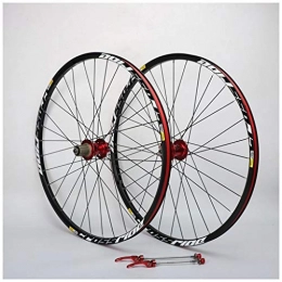 ZNND Mountain Bike Wheel ZNND Bike Wheelset, Double Wall MTB Rim Quick Release Disc Rim Brake 11 Speed Sealed Bearings Hub 27.5inch (Size : 27.5inch)