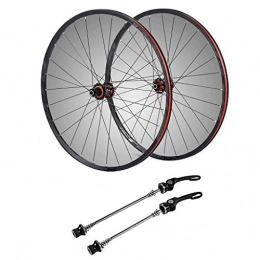 ZNND Mountain Bike Wheel ZNND Mountain Bicycle Wheelset, 27.5" Double Wall MTB Rim Quick Release V-Brake 24 Hole 8 / 9 / 10 / 11 Speed
