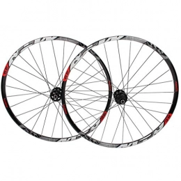 ZNND Spares ZNND Mountain Bicycle Wheelset, 29inch Double Wall MTB Rim Quick Release Disc Brake Hybrid Bike Hole Disc 7 8 9 10 Speed (Color : B, Size : 29)