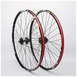 ZNND Mountain Bike Wheel ZNND Mountain Bike, 26inch Mountain Bicycle Wheelset Double Wall Quick Release MTB Rim Disc Brake 8 9 10 Speed (Size : 27.5inch)