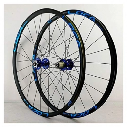 ZNND Mountain Bike Wheel ZNND Mountain Bike Double Wall Wheelset 26" 27.5" 29" Alloy Wheel Rim Disc Brake 6 Pawl 120 Click Quick Release 4 Palin Bearing 7-12 Speed 24H (Color : G, Size : 29in)