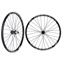 ZNND Mountain Bike Wheel ZNND Mountain Bike Wheels, 26 / 27.5 / 29" Double Wall Quick Release MTB Rim Sealed Bearings Disc 7 8 9 10 Speed (Size : 27.5inch)