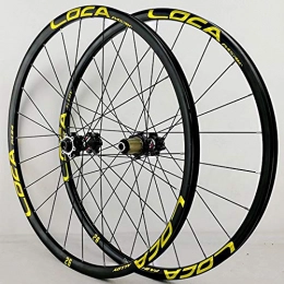 ZNND Spares ZNND Mountain Bike Wheelset 26 / 27.5 / 29 Inch 700C Disc Brake 6 Pawl Bicycle Wheel Ultra-Light Aluminium Alloy Front Rear 8-12 Speed Freewheel 24 Hole (Color : B, Size : 26inch)