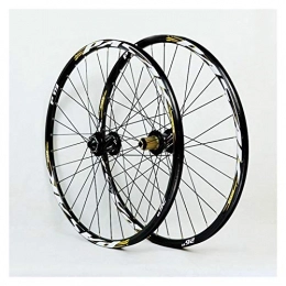 ZNND Mountain Bike Wheel ZNND Mountain Bike Wheelset 26 / 27.5 / 29 Inch Double Wall Alloy Rim Disc Brake Quick Release Sealed Bearing Hub 7 / 8 / 9 / 10 / 11 Speed 32H (Color : E, Size : 27.5in)