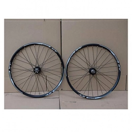 ZNND Spares ZNND Mountain Bike Wheelset 26 / 27.5 / 29 Inch MTB Bicycle Double Layer Alloy Rim Sealed Bearing 7-11 Speed Cassette Hub Disc Brake 1100g QR (Color : E, Size : 26in)