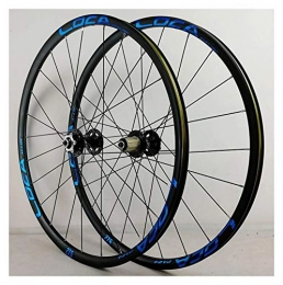 ZNND Mountain Bike Wheel ZNND Mountain Bike Wheelset 26 / 27.5 / 29 Inches Double Wall Alloy MTB Rim Disc Brake Sealed Bearing QR 7 / 8 / 9 / 10 / 11 / 12 Speed 24H (Color : D, Size : 27.5in)