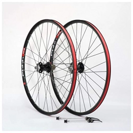 ZNND Mountain Bike Wheel ZNND Mountain Bike Wheelset, Double Wall 26 MTB Cycling Wheels Quick Release Hybrid Compatible Disc Brake 8 9 10 11 Speed (Size : 26INCH)